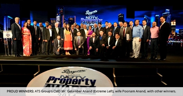 ATS Group bags two awards at NDTV Property Awards 2014
