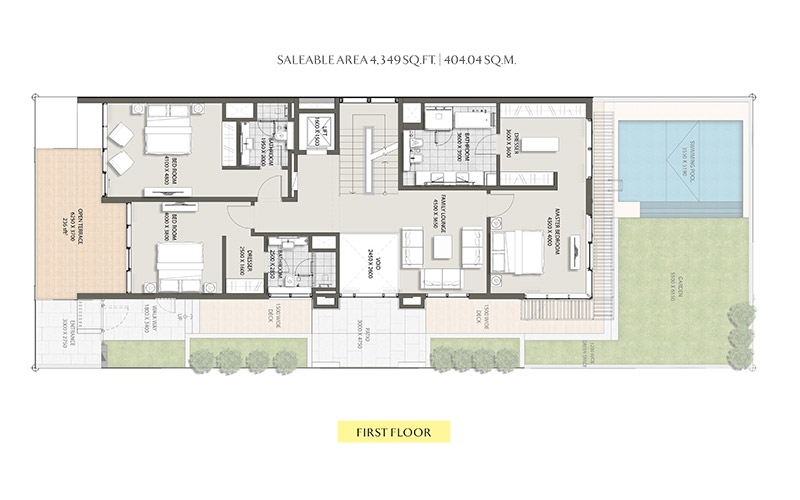 Sobha Hartland Gardenia Villas Dubai Price, Location