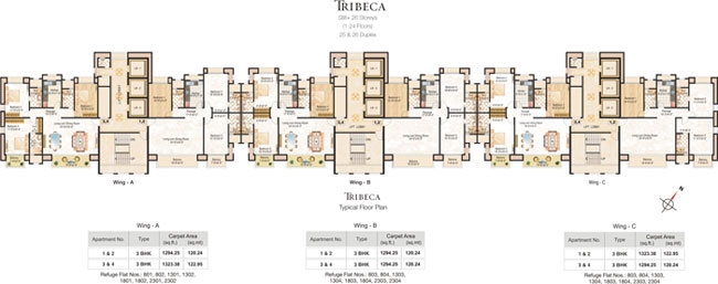 Hiranandani Estate Tribeca Ghodbunder Road Thane Price