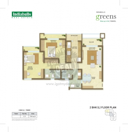 Indiabulls Greens Phase II Panvel Mumbai Price