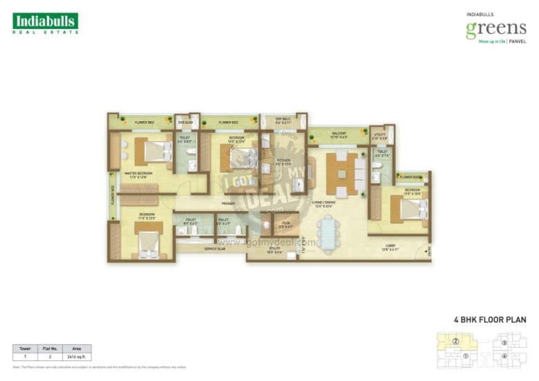 Indiabulls Greens Phase II Panvel Mumbai Price